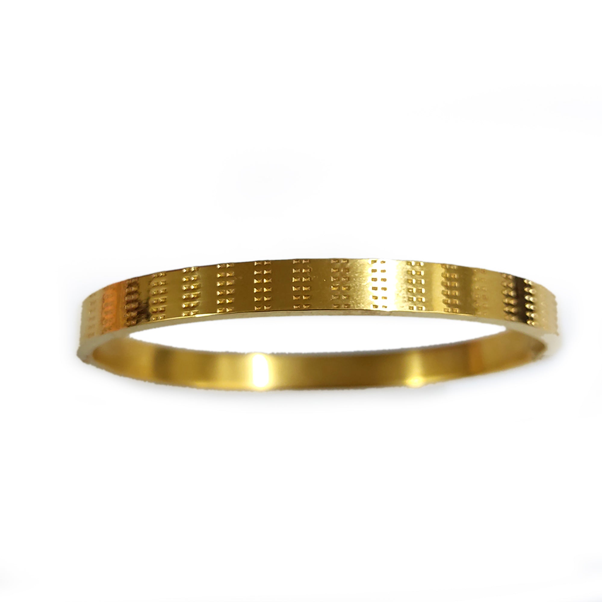 14k Yellow Gold Gabriel & Co. Diamond 2 Row Bangle Bracelet | S. Silverberg  Finer Jewelers